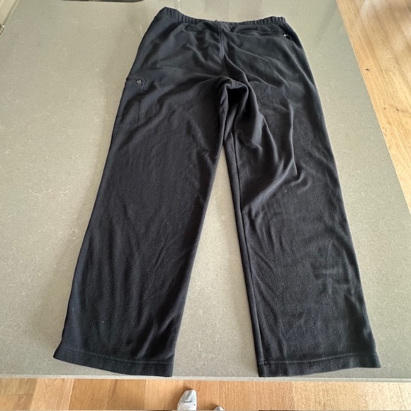 Men's Cabela's  Large 30" Heavyweight XL Black Hunting Fleece Pants Straight Leg - Picture 1 of 7